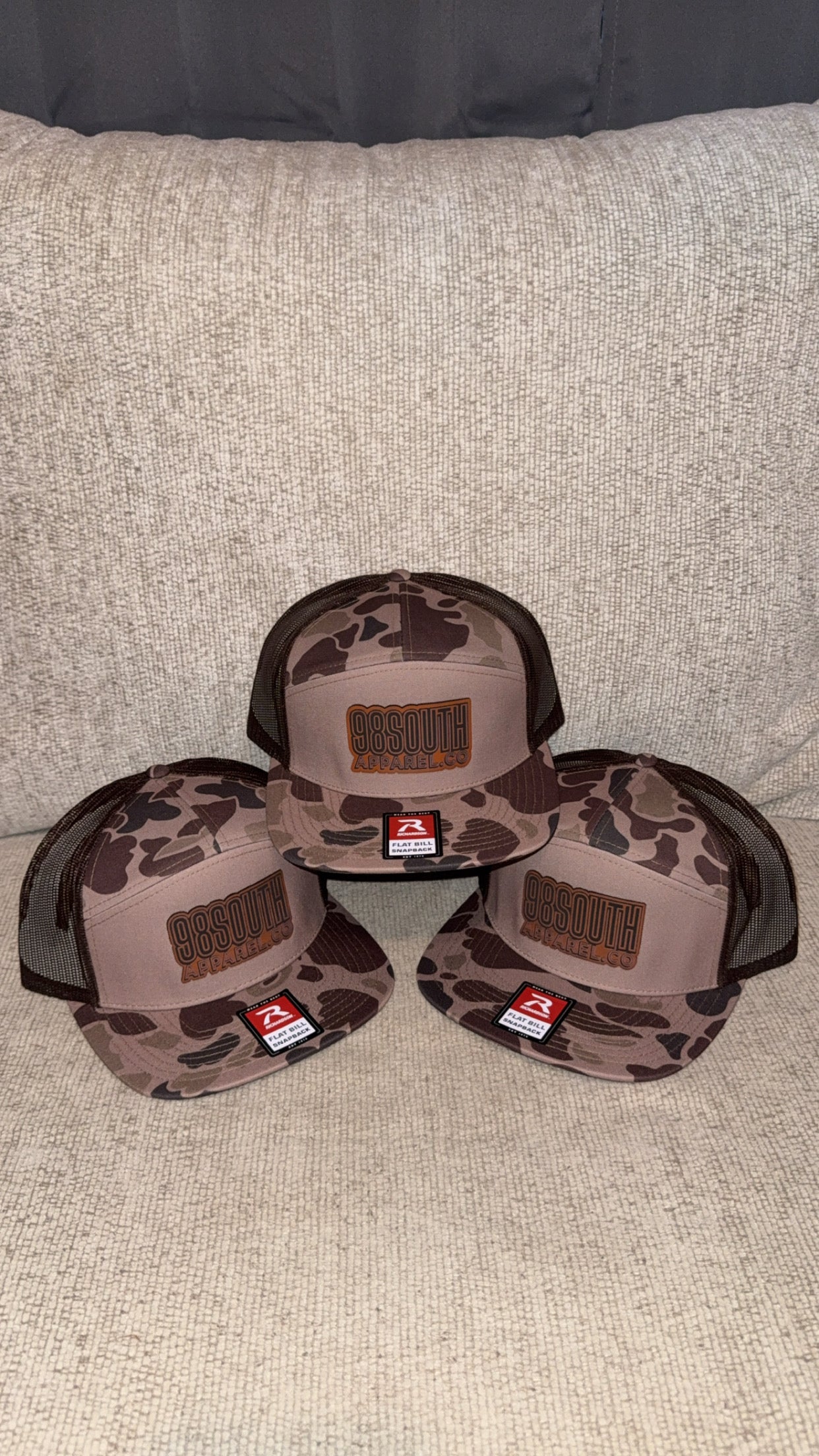168P Camo hat’s